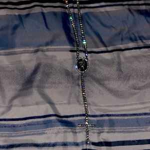 Iced out Jesus chain